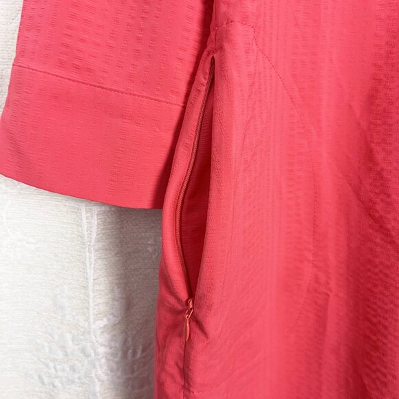 Title Nine Speed Racer 3/4 sleeve tunic textured pink quick dry UPF 50+ X-Small - Picture 4 of 9